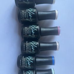 Never Used Gel Polish And Rubber Base Coat Gels 