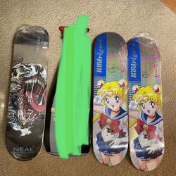 Autographed Skateboards 