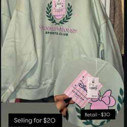 Minnie Mouse Sports Club Sweatshirt 