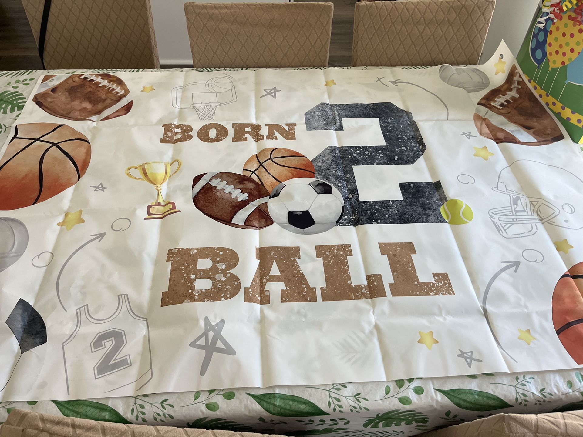 Born Two Ball Leftover Party Supplies
