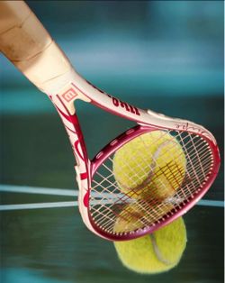 Wilson tennis racquet