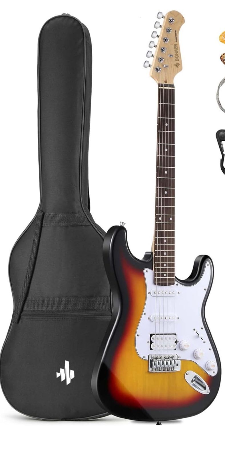 DONNER DST-80 Electric Guitar 39” Beginner Electric Guitar Kit