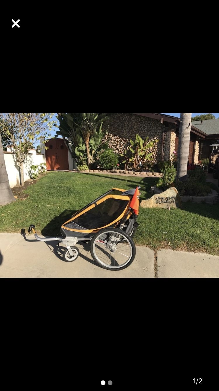 Individual bike trailer