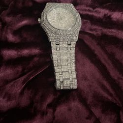 Lab Diamond Watch Sliver 