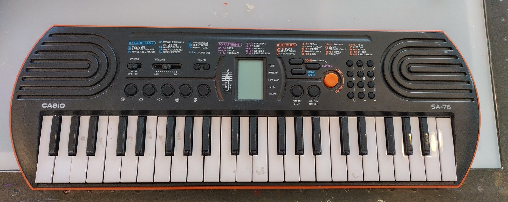 Casio SA-76 44-Key Mini Personal Keyboard
