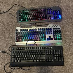 3 Keyboards ( Titan, Fedarfox, Lenovo)