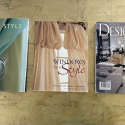 Window Design Books for $5 Each Book 