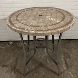 37” Round Outdoor Dining Table 37-37-H38  12cash