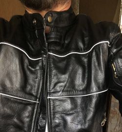 Motorcycle leather jacket