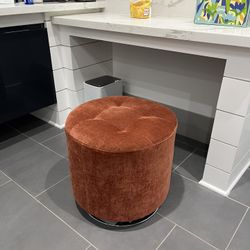 Burnt Orange Stool, I Used Under My Vanity