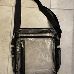 Brand New Clear Messenger Bag