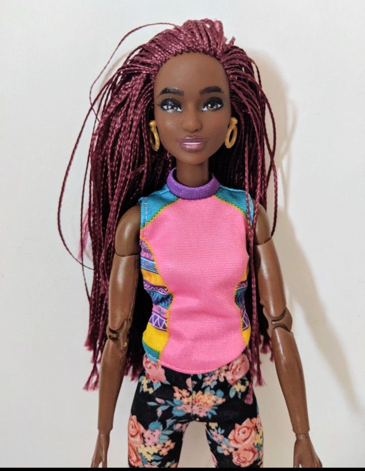 Barbie African American Made To Move Doll