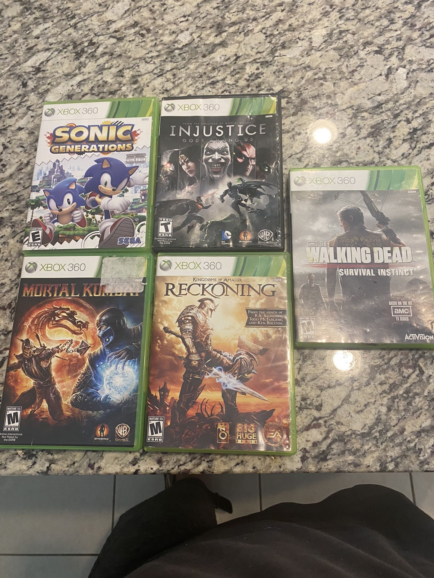 5 Xbox 360 Games