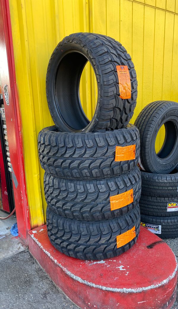 New LT 33x12.50R20 RDR MT Tires 10ply offroad Mud 33 1250 20 price is