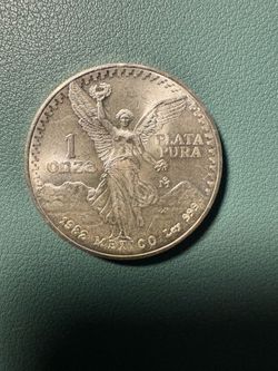 1982-1 Ounce- Silver Mexican Libertad