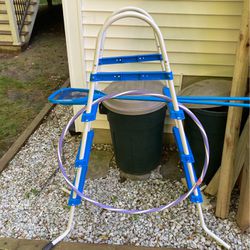 Pool Ladder And Pool Net Catcher X2
