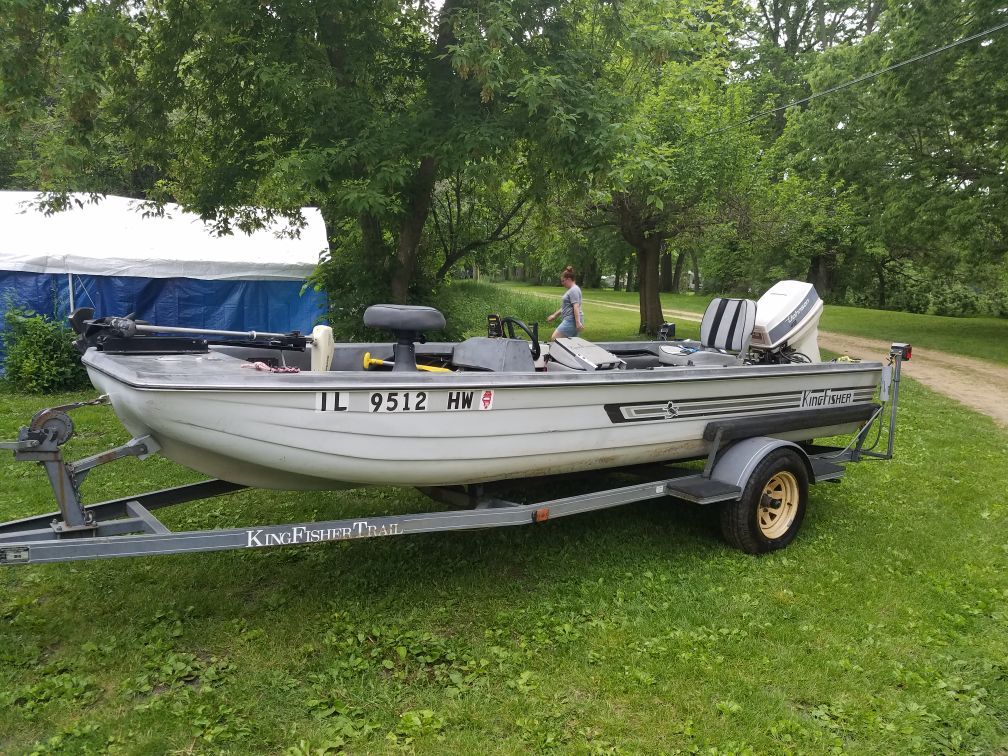 15 ft. Kingfisher tri-hull