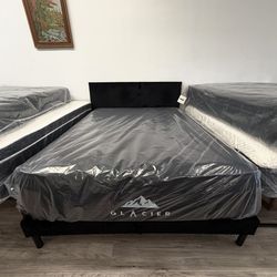 🧊 15” Queen Luxurious  Feel Hybrid CoolGel Mattress ⭐️ Finance with $0 down ⭐️ Take Home same day