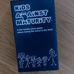 Kids Against Maturity Card Game
