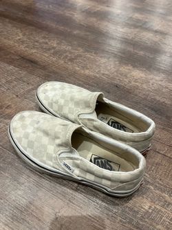 vans beige size 5.5