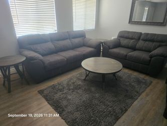 Couch & Loveseat & Tables