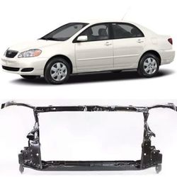 Brand new Radiator Support Core For Toyota Corolla 2003 through 2008. We also sell front bumper, hood, headlights and more.