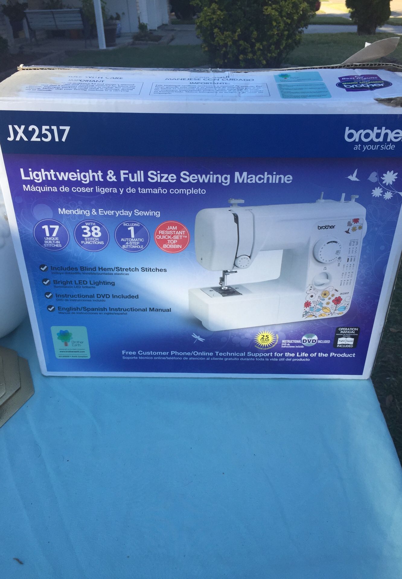 Brand new sewing machine