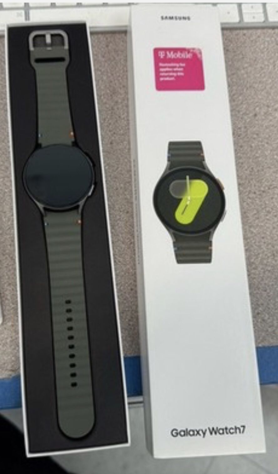 Samsung Galaxy Watch 7 44mm Aluminum Green Sports Band SM-L315U