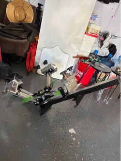 Riley Hopkins 150 screen printer