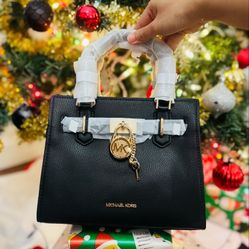 Michael Kors Hamilton Small Leather Satchel