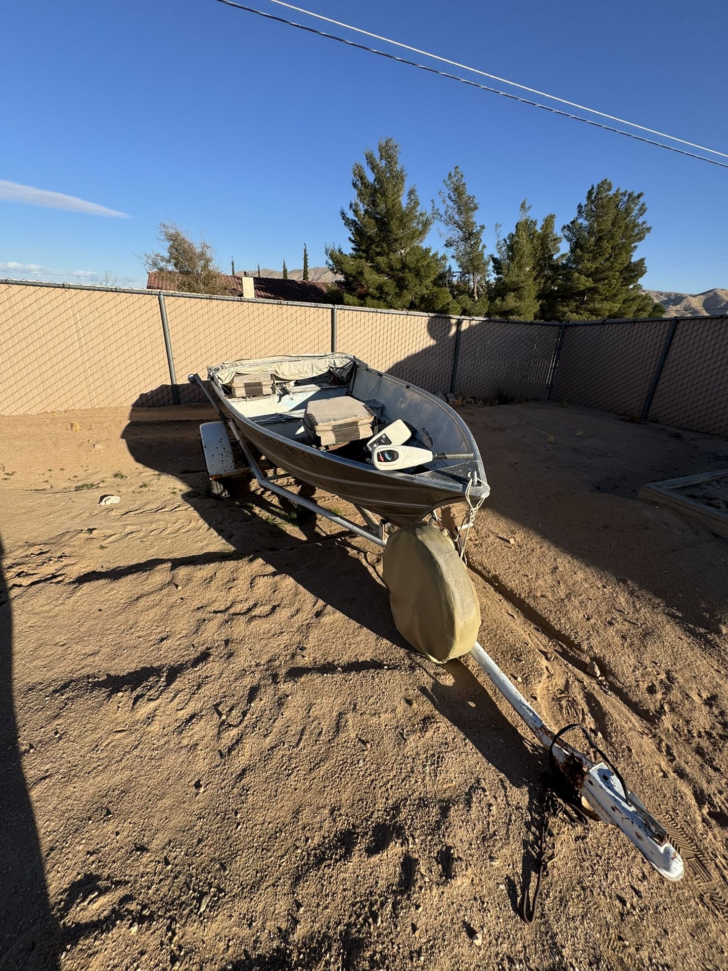 Aluminum Fishing Boat