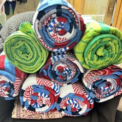 Beach Towel For Two 72" x 84 New Each One 