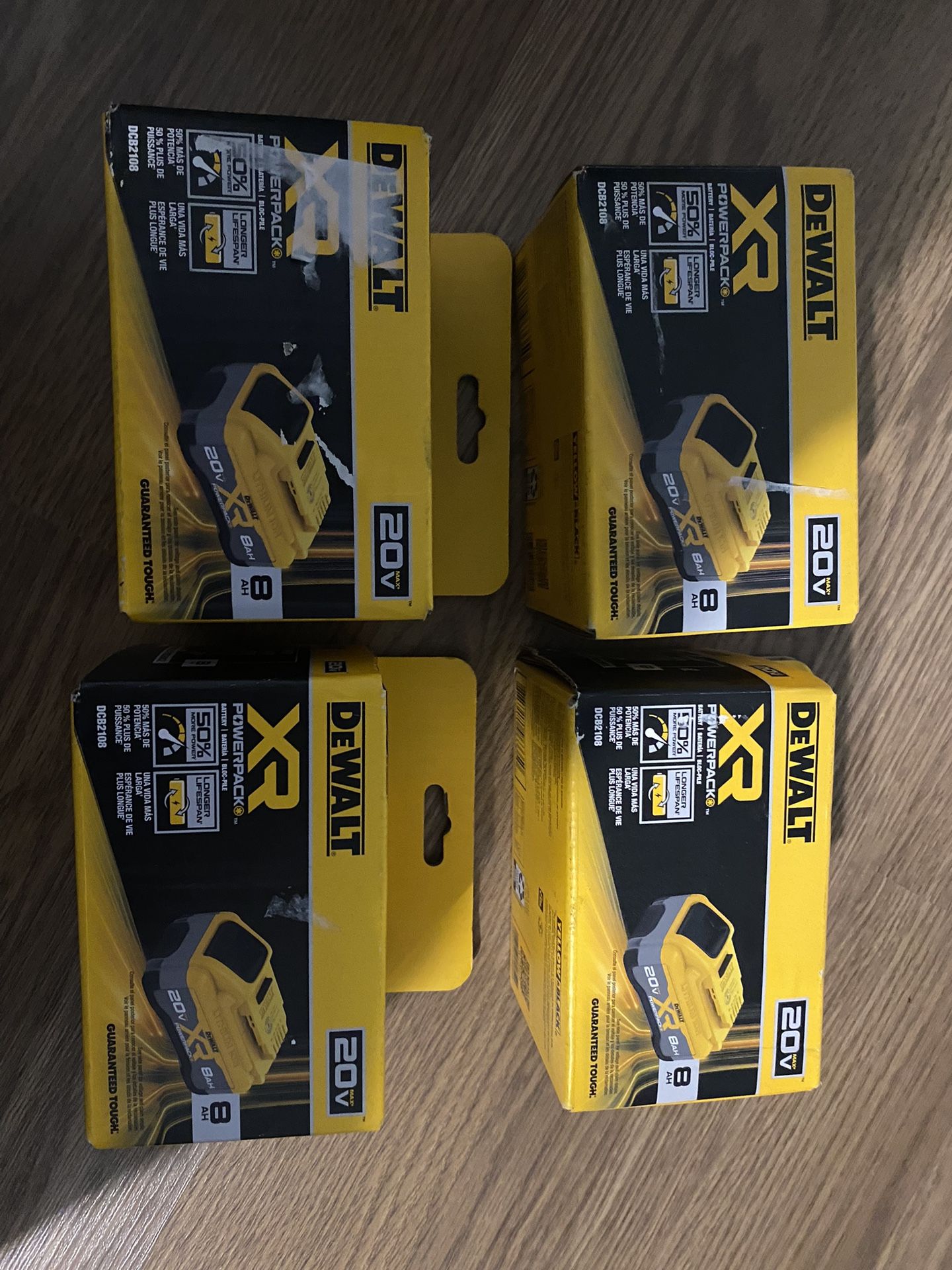 Baterías Dewalt 8.0 PowerPack Nuevas
