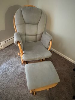 Very Nice Comfortable Rocker with Footstool