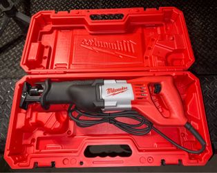 NEW Milwaukee 6519-30 SAWZALL 12-Amp Reciprocating Saw + Case