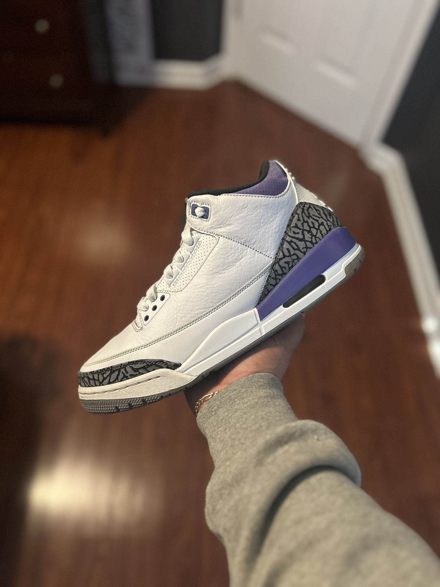Jordan 3 Dark Iris Sz 11 