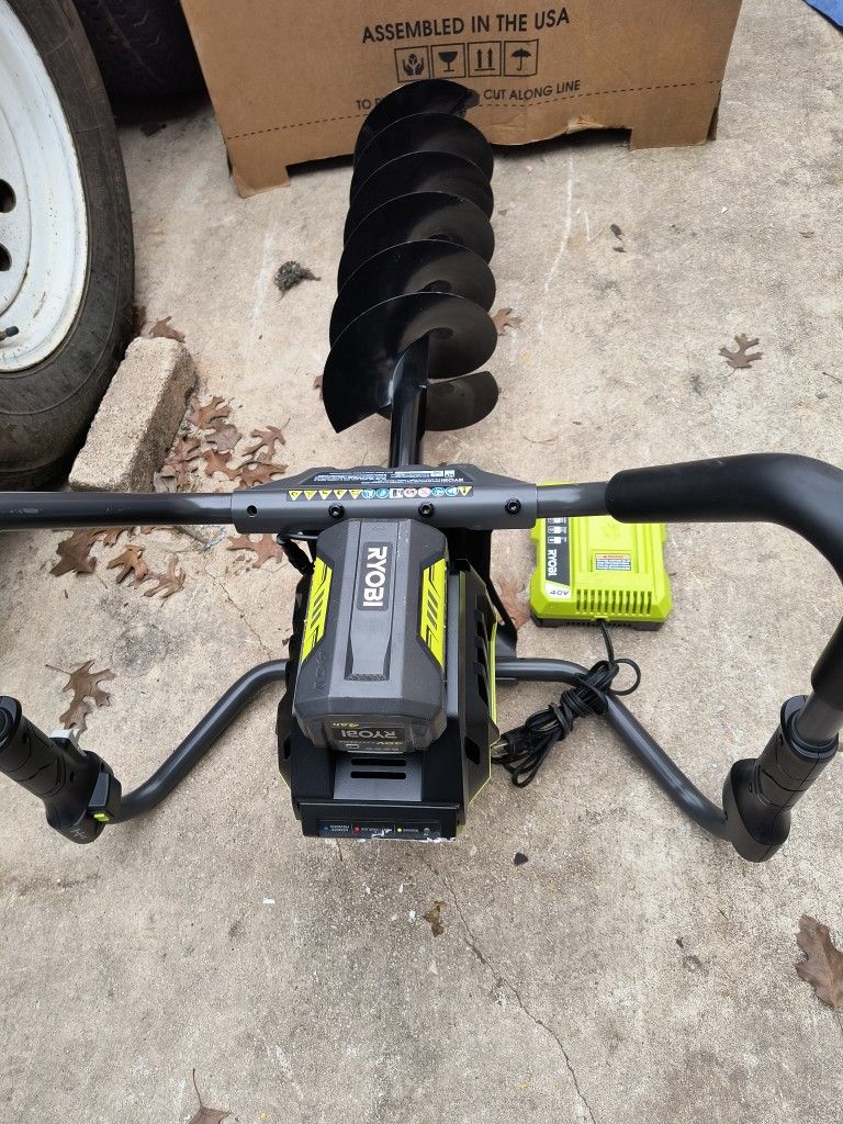 Ryobi Auger Better Is Not Included
