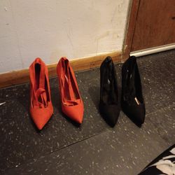 Red,black Heels 