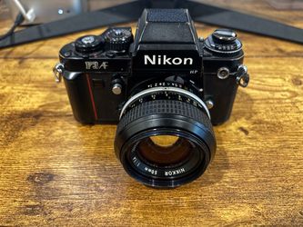 nikon f3 w/hp viewfinder & 50mm 1.4