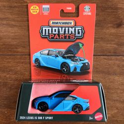 Matchbox Lexus IS 500 F Sport Blue (Moving Parts)