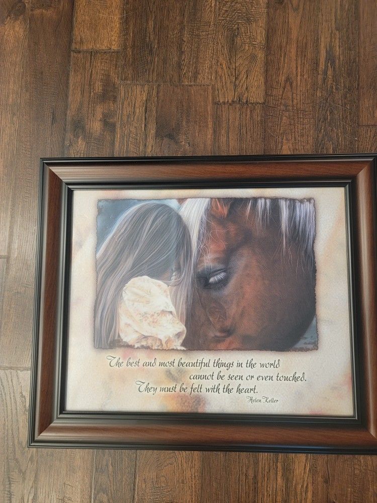 12×12 Truly beautiful saying.. With custom frame.