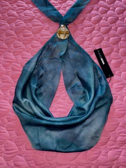 Tropical Shell Halter Top - NWT (Medium)