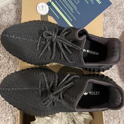 Adidas Yeezy 350 Black V2 Non Reflective Size 10