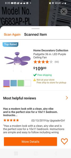 New Purple Fan