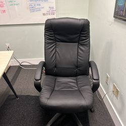 Black Leather Executive Chairs