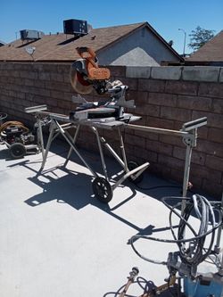 Ridged table saw and stand