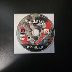 Metal Gear Solid 2 PS2 loose