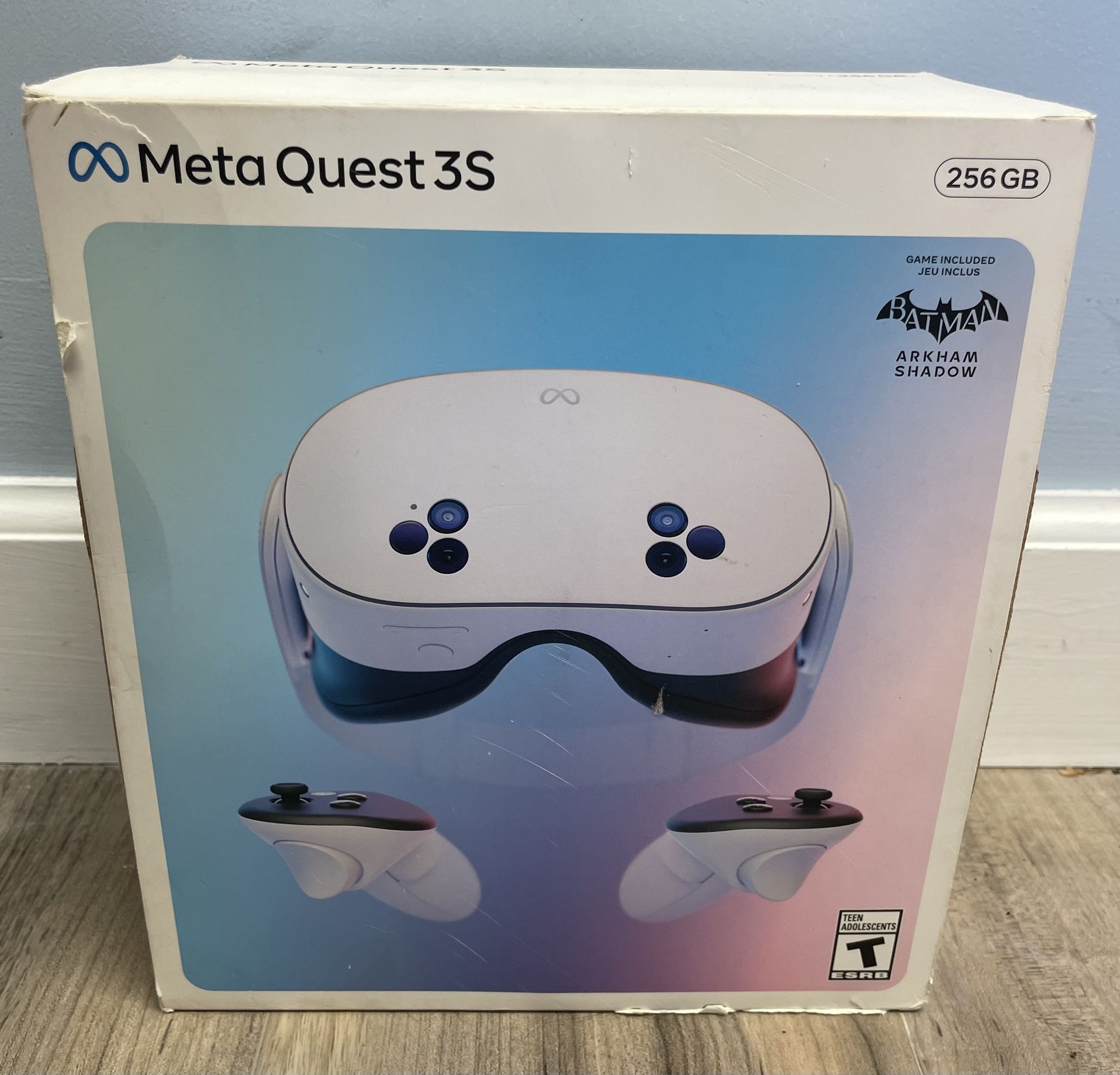 Oculus Quest 3S 256GB Batman: Arkham Shadow Virtual Reality Headset in Original Box