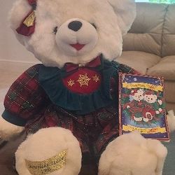 Snowflake Girl Teddy Bear