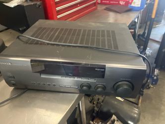 Kenwood Receiver & Three Genesis speakers